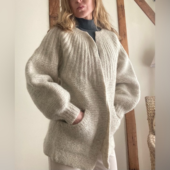 Custom Designed Sweater Coat - Picture 4 of 8